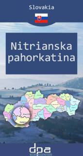 Mapa Region Nitriański