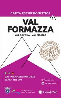 Mapa Val Formazza - część północno-wschodnia