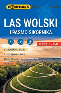 Mapa Las Wolski w Krakowie