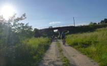 Trasa rowerowa na dawnym wale kolejowym