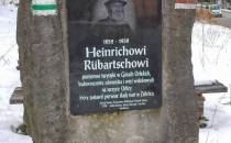 Kamień pamiątkowy Heinricha Rübartscha