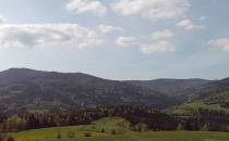 Panorama na Gorce