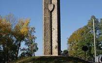 Pomnik upamietniejący miejsce bitwy polsko - krzyżackiej z 1331 r.