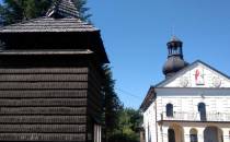 Prałkowce - stara drewniana dzwonnica