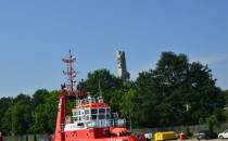 widok na Westerplatte