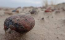 Kamienie na plaży