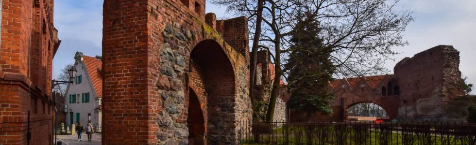 Wizyta na zamku krzyżackim w Toruniu