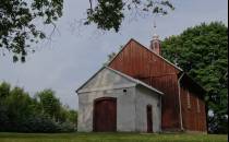 Kuklin - kościół drewniany