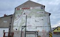 Stary mural - Wał Pomorski