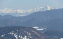 widok na Krivan w Tatrach Wysokich