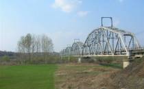 Kolejowy most na Wiśle