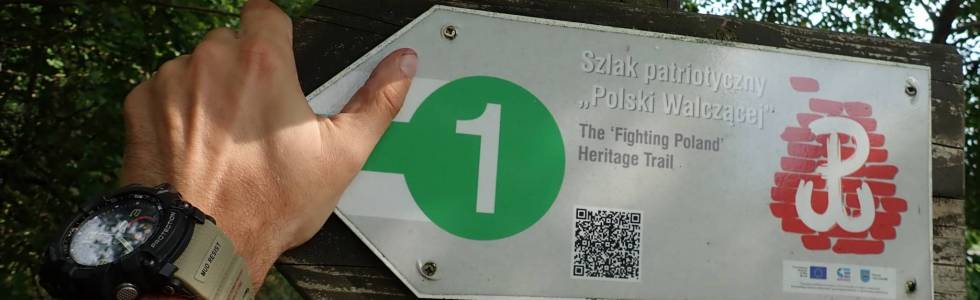 Szlak Polski Walczącej - Suchocin - Zielonka - Pieszy Zielony ver. 2021